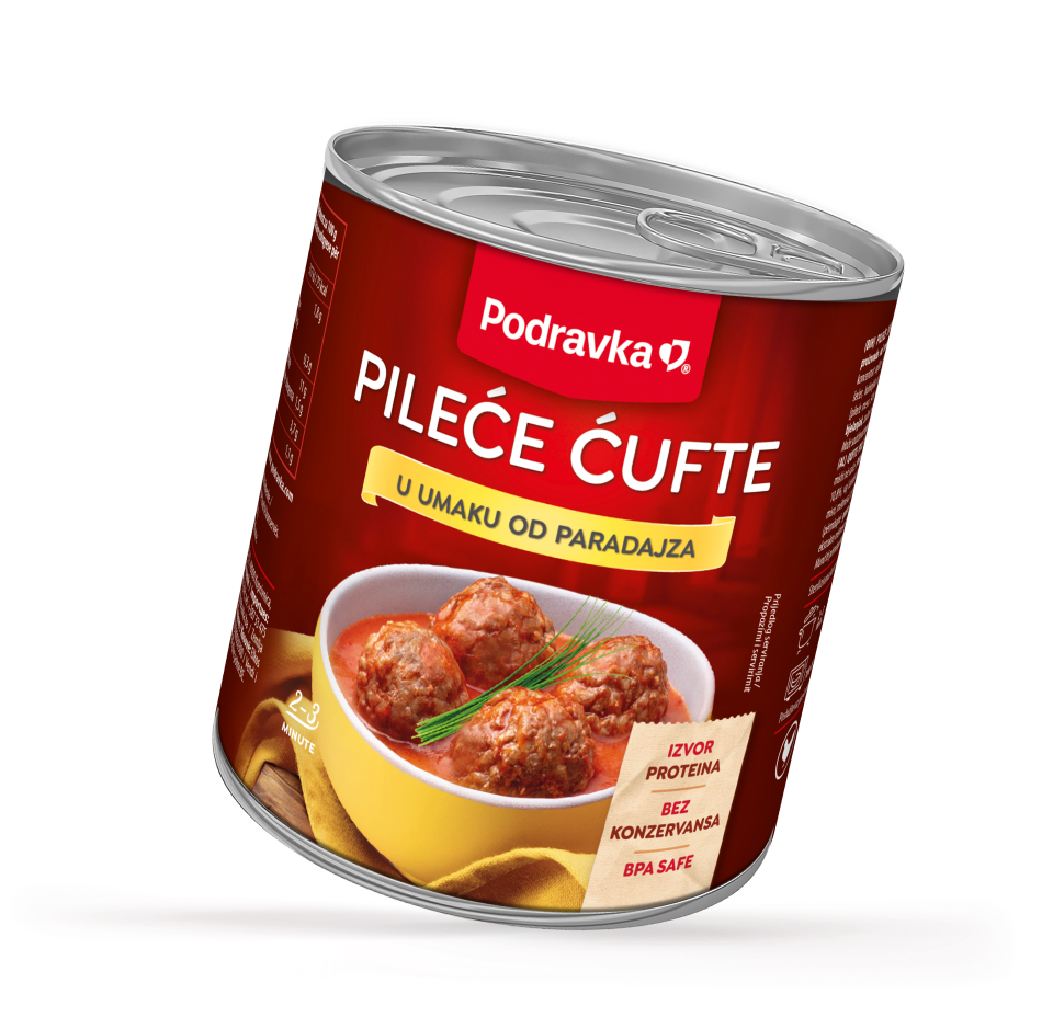 Pileće ćufte u umaku od paradajza